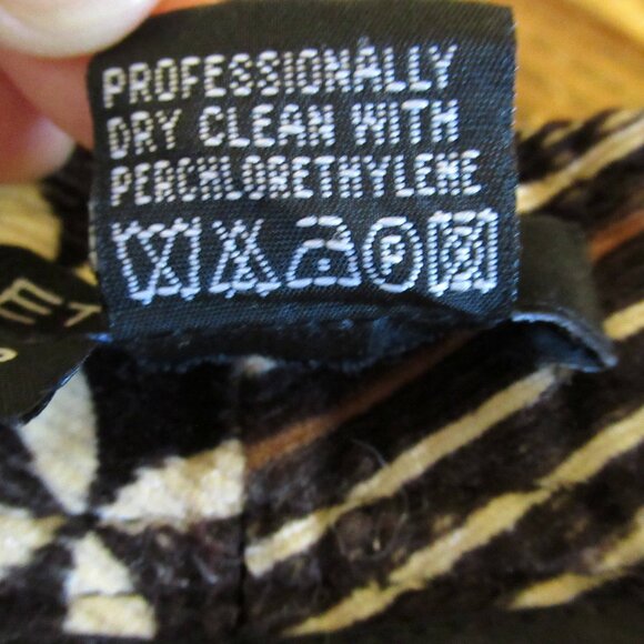 Vintage Etcetera Pants Womens 2 Small Brown Pink Corduroy Flare Stretch Retro - Picture 8 of 15